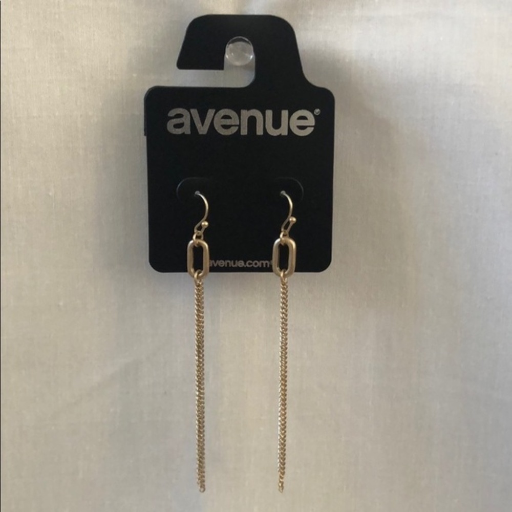 LAST ONE!! New Multi-Strand Chain Drop Earrings